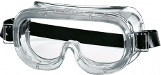 Очки UVEX™ КЛАССИК (9305714) (СА) н/в, Antifog, обтюратор: серый прозрачный