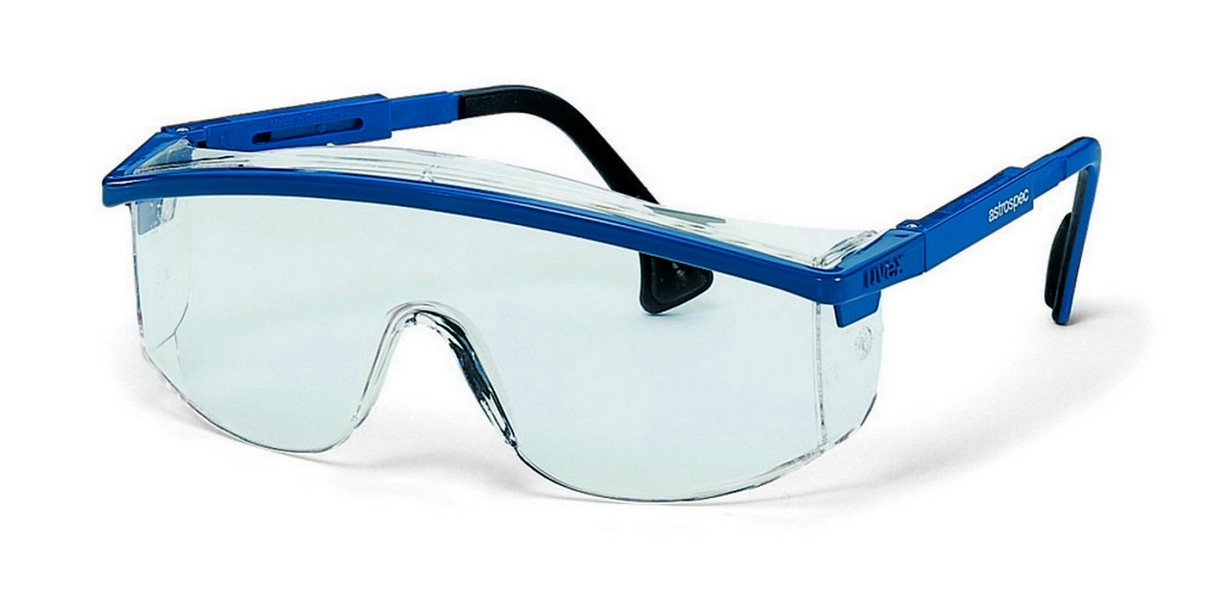 Очки UVEX™ АСТРОСПЕК (9168065) (РС), прозрачные, Supravision Sapphire, оправа: синяя