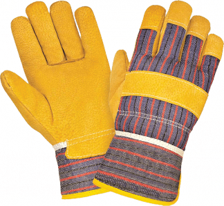Перчатки АНГАРА ПРЕМИУМ, (88PBSA), спилок, х/б ткань, подкладка