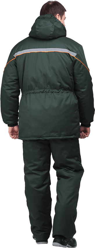 Куртка ЛАНДШАФТ утеплённая, зелёный
