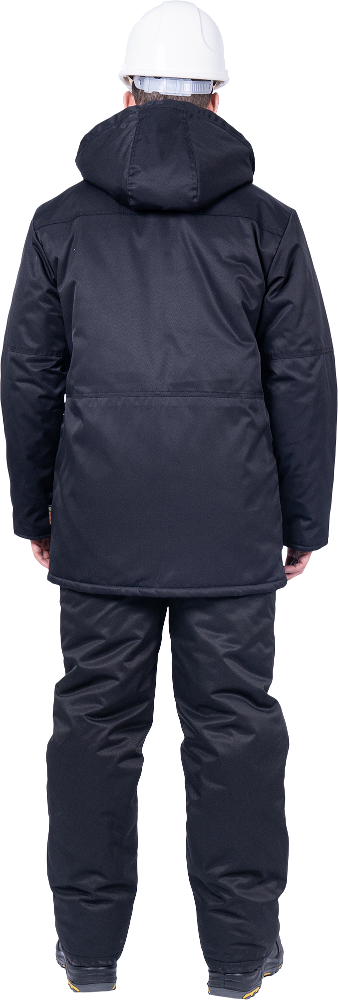 Куртка ЗАЩИТА утеплённая, черная